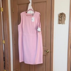 Kasper Blush Pink Midi Dress